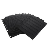 Max 10 Pages TACC Paper Money Banknotes Collection Black Album Holder 7 Pockets