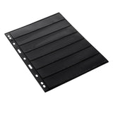 Max 10 Pages TACC Paper Money Banknotes Collection Black Album Holder 7 Pockets