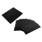 Max 10 Pages TACC Paper Money Banknotes Collection Black Album Holder 7 Pockets