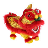 Max Electric Plush Dancing Lion Toy Children Toy Traditional Chinese Toy red