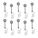 Max 10Pcs Model Courtyard Light  LED Street Lamps Lamppost  Style 3