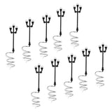 Max 10Pcs Model Courtyard Light  LED Street Lamps Lamppost  Style 3