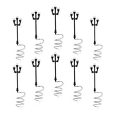 Max 10Pcs Model Courtyard Light  LED Street Lamps Lamppost  Style 3