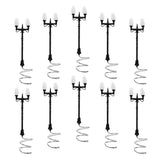 Max 10Pcs Model Courtyard Light  LED Street Lamps Lamppost  Style 4