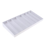 Max Transparent Acrylic Texas Poker Chips 100Pcs Box Portable Game Chip Box Tray