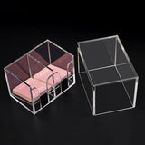 Max Acrylic Poker Cards Holder for Texas Poker/Blackjack Discard box