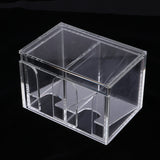 Max Acrylic Poker Cards Holder for Texas Poker/Blackjack Discard box