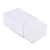 Max Transparent Acrylic Waste Box for Packaging and Sealing Poker Cards