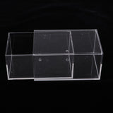 Max Transparent Acrylic Waste Box for Packaging and Sealing Poker Cards
