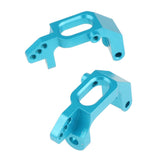 Max Front Hub Carrier Block Upgrade Parts for 1/10 RC Model Car Truck Blue