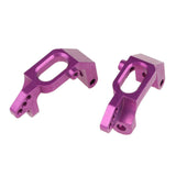 Max Front Hub Carrier Block Upgrade Parts for 1/10 RC Model Car Truck Purple