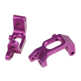 Max Front Hub Carrier Block Upgrade Parts for 1/10 RC Model Car Truck Purple