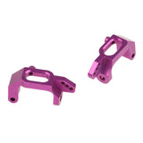 Max Front Hub Carrier Block Upgrade Parts for 1/10 RC Model Car Truck Purple