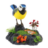 Max Singing Chirping Bird Toy Realistic Sounds & Movements  Sound Activated Bird