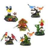 Max Singing Chirping Bird Toy Realistic Sounds & Movements  Sound Activated Bird