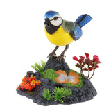 Max Singing Chirping Bird Toy Realistic Sounds & Movements  Sound Activated Bird