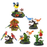 Max Singing Chirping Bird Toy Realistic Sounds & Movements  Sound Activated Bird