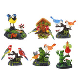 Max Singing Chirping Bird Toy Realistic Sounds & Movements  Sound Activated Bird