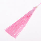 Max Chinese Court Style Blank Round Silk Fan for DIY Hand Painted Gift Pink