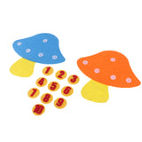 Max Kindergarten Felt Mathematical Diy Handwork Math Education Toy Mushroom