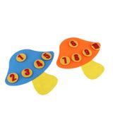 Max Kindergarten Felt Mathematical Diy Handwork Math Education Toy Mushroom