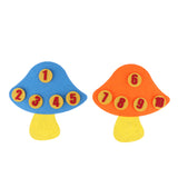Max Kindergarten Felt Mathematical Diy Handwork Math Education Toy Mushroom