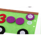 Max Kindergarten Felt Mathematical Diy Handwork Math Education Toy Train