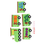 Max Kindergarten Felt Mathematical Diy Handwork Math Education Toy Train