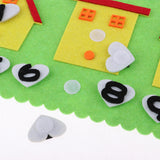 Max Kindergarten Felt Mathematical Diy Handwork Math Education Toy House