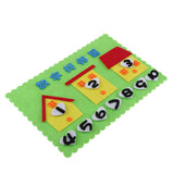 Max Kindergarten Felt Mathematical Diy Handwork Math Education Toy House