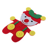 Max Early Learning Basic Life Skills Learn to Dress - Zipper, Button Clown
