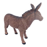 Max Simulation Animals Figures Collectibles Hand Painted Farm Animal Toy Donkey