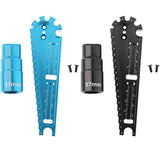 Max Hexagon Sleeve Multipurpose Car Height Wrench Screw Measuring Tools Blue