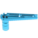 Max Hexagon Sleeve Multipurpose Car Height Wrench Screw Measuring Tools Blue