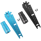 Max Hexagon Sleeve Multipurpose Car Height Wrench Screw Measuring Tools Blue