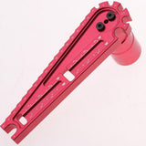 Max Hexagon Sleeve Multipurpose Car Height Wrench Screw Measuring Tools Red