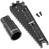 Max Hexagon Sleeve Multipurpose Car Height Wrench Screw Measuring Tools Black