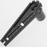 Max Hexagon Sleeve Multipurpose Car Height Wrench Screw Measuring Tools Black