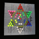 Max Maxb Foldable Chinese Checkers Jumping Chess Chequers Classic Strategy Board Game