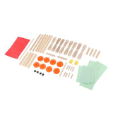 Max DIY Kids Educational Toy Stairs Pushcart Science Physics Experiments Model