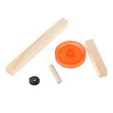 Max DIY Kids Educational Toy Stairs Pushcart Science Physics Experiments Model