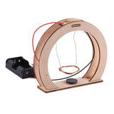 Max Wooden DIY Science Electromagnetic Swing Toy Experiment Kits for Children