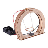 Max Wooden DIY Science Electromagnetic Swing Toy Experiment Kits for Children