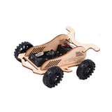 Max Wooden DIY Educational Science Go-kart Car Toy Experiment Kits for Kids
