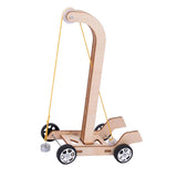Max Wooden DIY Educational Science Gravity Car Toy Experiment Kits for Kids