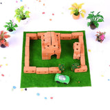 Max DIY Brick Castle Science Experiments Kit Best Gift for Kids Educational Toy