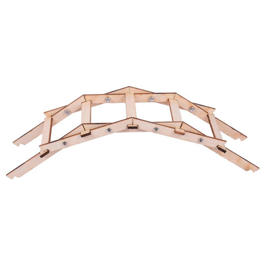 Max Diy Kids Educational Science Bailey Bridge Model Toy Experiment Kits