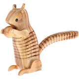 Maxbell 2 Pieces Cartoon Animal Wooden Decor Standing Ornament Handcrafted Wooden