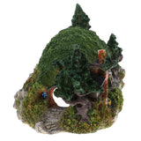 Max Mountain Aquarium Ornaments Reptile Hide Cave for Fish Tank Landscape Decor