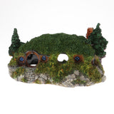 Max Mountain Aquarium Ornaments Reptile Hide Cave for Fish Tank Landscape Decor